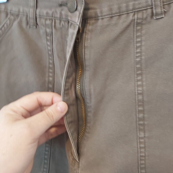 WOOLWICH | Women's Shorts Green Size 12 - Picture 7 of 11